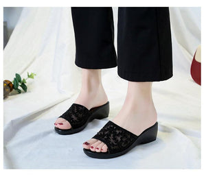 2020 zapatillas de señora nuevas de verano fondo plano cómodo