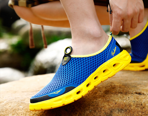 Hombres y Mujeres  Honeycomb malla de secado rápido playa zapatos de agua