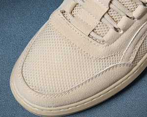 Zapatos casuales transpirables antideslizantes de empalme de tela PU para hombres