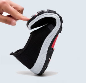 Zapatillas de deporte antideslizantes transpirables de malla para hombre al aire libre