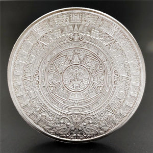 Piedra del Calendario Azteca, Guerrero Águila Emperador de Tenochtitlan Nuevo