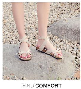 Nuevo sandalias casuales de playa para mujer