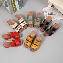 Cargar imagen en el visor de la galería, 2020 verano nuevas sandalias de tacón de pendiente para mujeres
