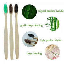 Cargar imagen en el visor de la galería, Cepillos De Dientes Eco Soft Bamboo （10pcs）
