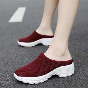 Zapatos Sin Cordones Transpirables Sencillos De Moda Para Caminar