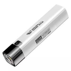 Linterna USB recargable fuente de alimentación móvil multifunción luz súper brillante al aire libre mini linterna