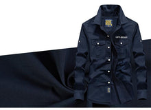 Cargar imagen en el visor de la galería, Hiking Man&#39;s Shirt Tactical long Sleeve blusa Quick seco a prueba de viento
