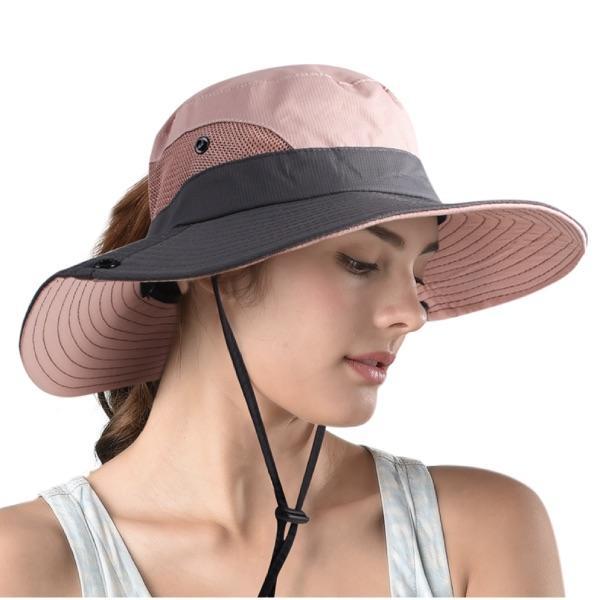 Sombrero solar plegable de protección UV