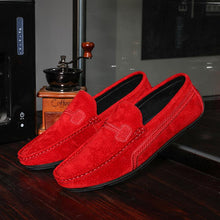 Cargar imagen en el visor de la galería, Zapatos Doudou Zapatos De Cuero Casuales De Un Pie Perezosos Zapatos De Hombre Británicos
