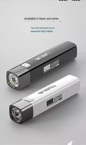 Linterna USB recargable fuente de alimentación móvil multifunción luz súper brillante al aire libre mini linterna
