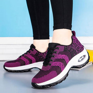 Zapatos Deportivos De Baile Para Caminar Antideslizantes Transpirables Para Mujer
