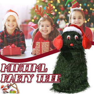🎅 Venta Caliente De Navidad-💃 Árbol De Navidad Eléctrico Juguete Musical De Baile Giratorio